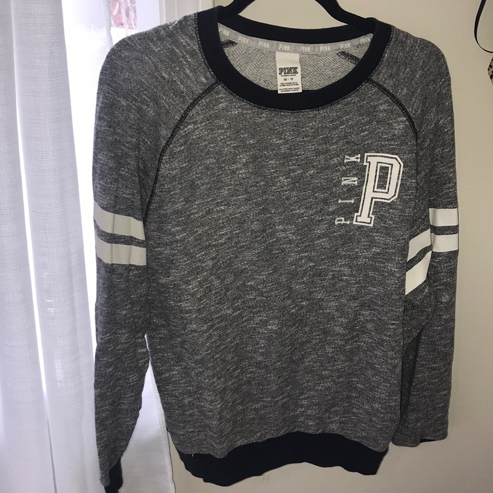 Pink crew neck